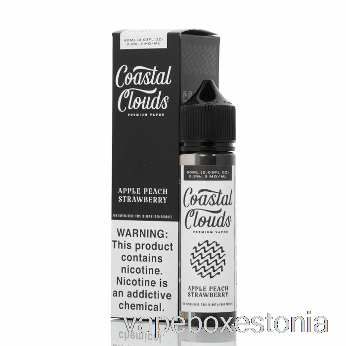 Vape Box Estonia Apple Virsik Maasikas - Rannikupilved Co. - 60 Ml 6 Mg
